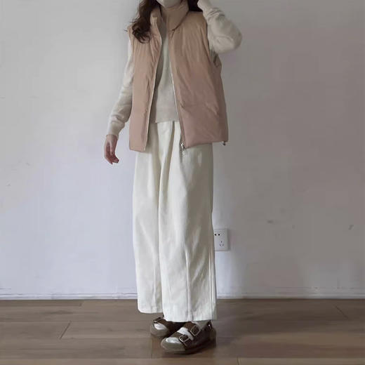 裁缝学苑AH103复古灯芯绒阔腿裤纸样女装裤子松紧宽松显瘦小个子休闲哈伦裤子 商品图5