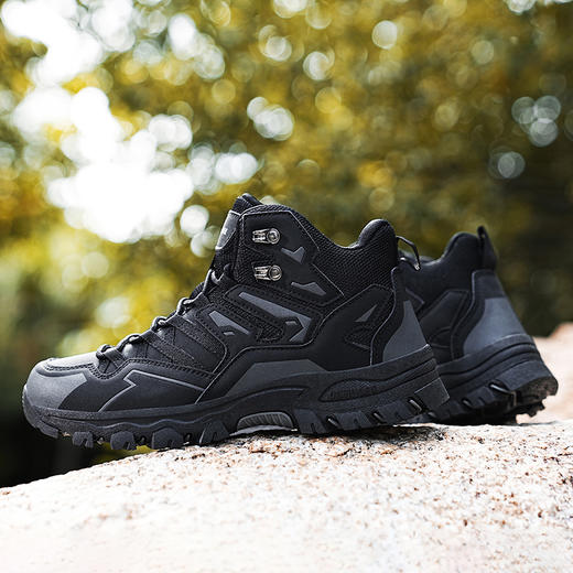 【高弹缓震 舒适包裹】顺驰户外高帮休闲鞋 立体抓地齿纹 轻盈材质  优选 商品图8