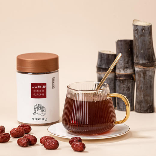 甘蔗古法熬制的老红糖 300g 商品图2