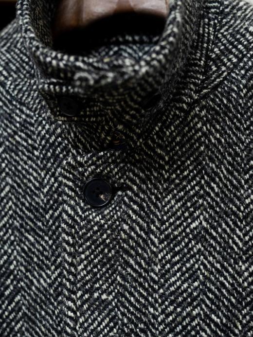 Atelier Lavoro 灰色人字纹巴尔马肯大衣 商品图8