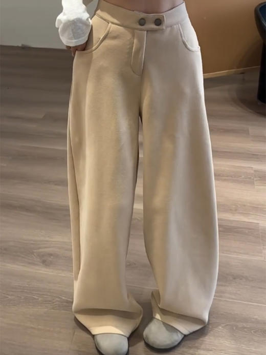 <曾小咸推荐>  韩系弯刀阔腿裤 日常159/件 商品图1