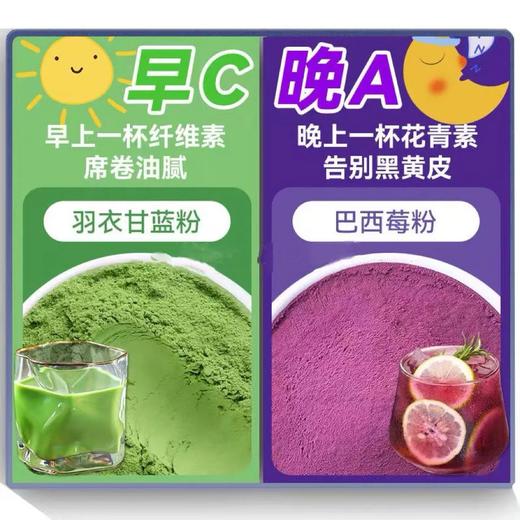 【满300-200】暴肌巴西莓粉花青素羽衣甘蓝粉膳食纤维果蔬饮 商品图3