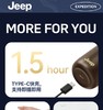 JEEP美国吉普智能剃须刀便携式 男士电动刮胡刀mini三刀头旋转式全身水洗感应剃须情人节礼物送 英雄限定礼盒装 商品缩略图7