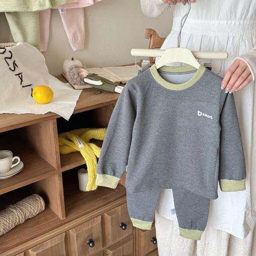 【YW】无忧购儿童秋冬季保暖睡衣中小童家居服宝宝羊毛蚕丝套装男女童秋衣秋裤（截单后3-5天发货) 商品图9