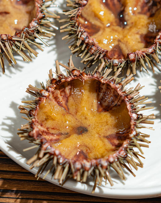 鲜冻带壳海胆丨渤海湾野生海胆，个头小味道足，带壳冷冻发货，到货即可烹饪，味道鲜甜，6只/袋⭐️顺丰快递 商品图2
