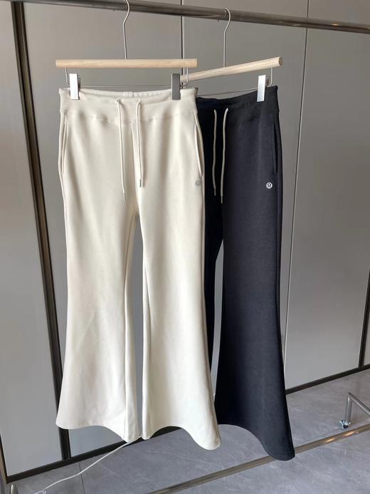 D120236云感微喇裤女2025冬季新款慵懒感休闲长裤 商品图10