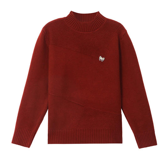 FCY 92183半高领毛衣针织衫上衣 商品图4