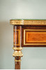 独角鹿西洋古董19世纪末法国出品路易十六风格细木镶嵌边桌 商品缩略图2