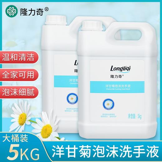 隆力奇洗手液洋甘菊补充装桶装家用酒店宾馆商用卫生间5公斤批发 商品图3