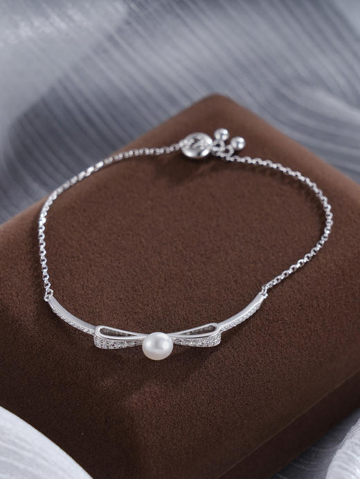 子佩集S925银珍珠手链【LM0147-XF】纯银珍珠2412 商品图0