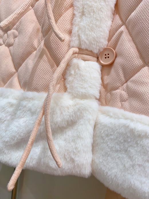 松植屋冬季女款加绒睡衣套装三层夹棉加厚保暖家居服可外穿棉袄 商品图14