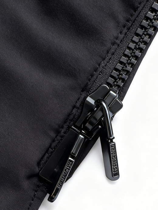 女士连帽绗缝蓬松鹅绒羽绒服。  黑色 粉色。自己备注号码 商品图11