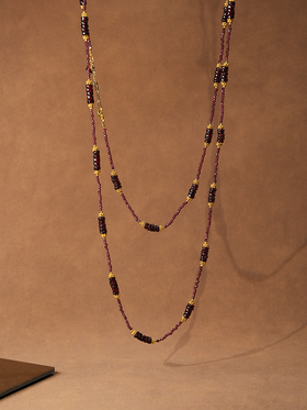 北京仓｜Diaperis Paris-NAMATA-石榴石 长项链［法国设计师］