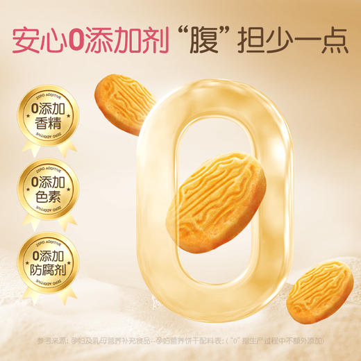 孕味食足孕妇吃的营养叶酸饼干孕期专用解馋抗饿小零食品健康代餐 商品图2