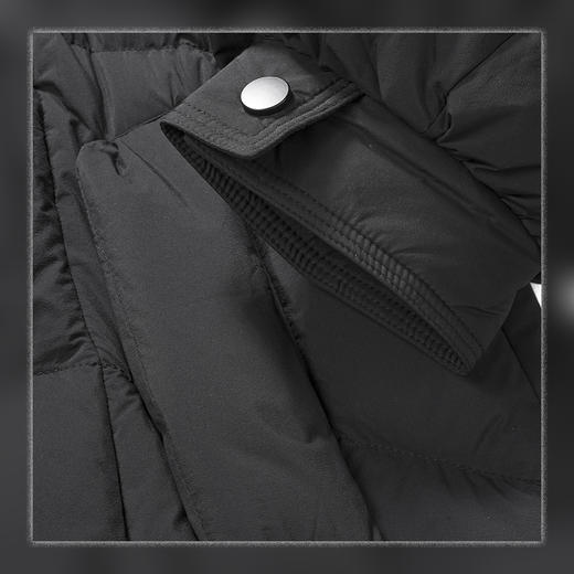 Bella Futura 云麓暖绒·匈牙利白鹅绒长款堡垒羽绒服 商品图5