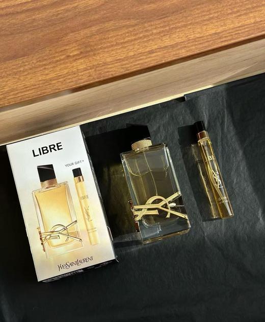 【年终大促限时活动】年终奢礼（一般贸易）YSL圣罗兰自由之水浓香水套装 90ml正装+10ml便携装 商品图2