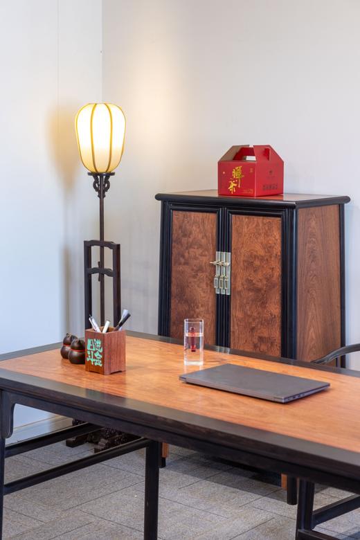 红桥红  家具严选  缅甸花梨(大果紫檀）  【书房搭配】 商品图2