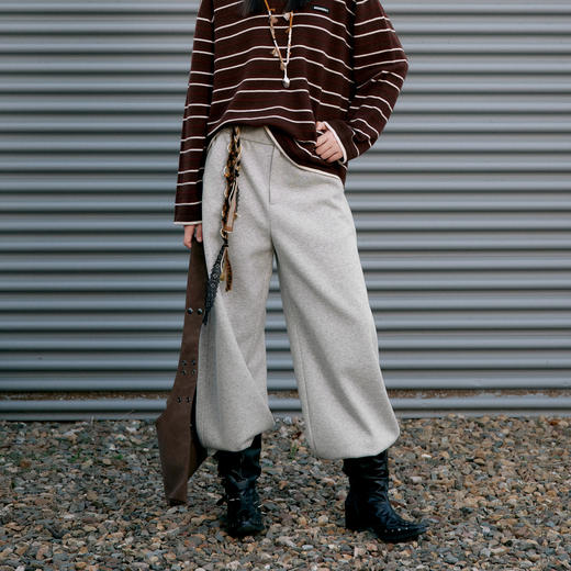 【商场同款】麦檬冬针织长裤4GA154111 商品图0