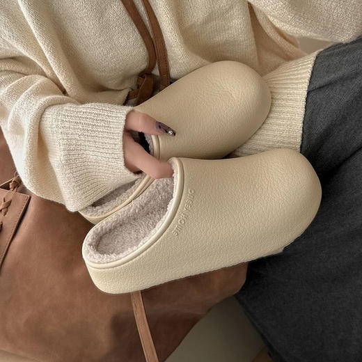 it hut 鞋面防水 勃肯棉拖鞋 保暖不闷脚 鞋底柔软 3色可选 商品图1