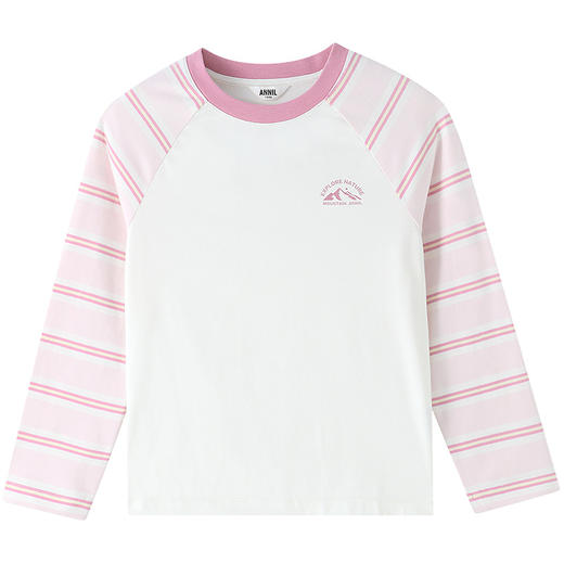 男女童圆领长袖针织衫春季新款安奈儿童装EM611567 商品图6