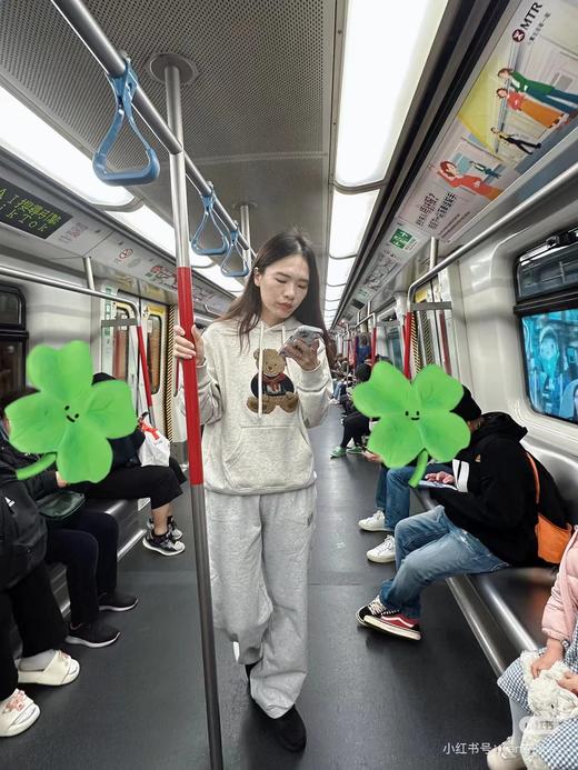 D120210毛巾绣涂鸦熊连帽卫衣男女同款可爱风减龄上衣25年秋韩系 商品图4