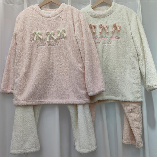 圆领套头暖绒-保暖家居服纪念日百货门店同款167947167 商品图0