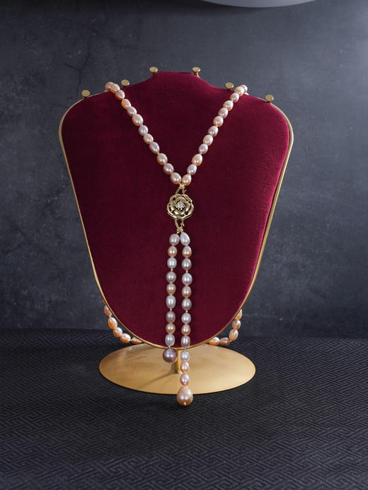 子佩集珍珠毛衣链【ZMYL-50】珍珠2412 商品图0