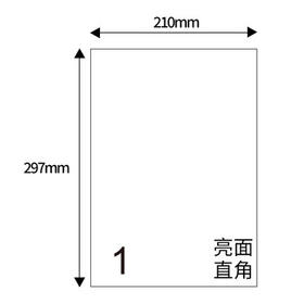 天章 （TANGO）400张A4不干胶打印纸标贴 亮面铜版标签纸光面 带背胶整张无分割 适用激光打印机