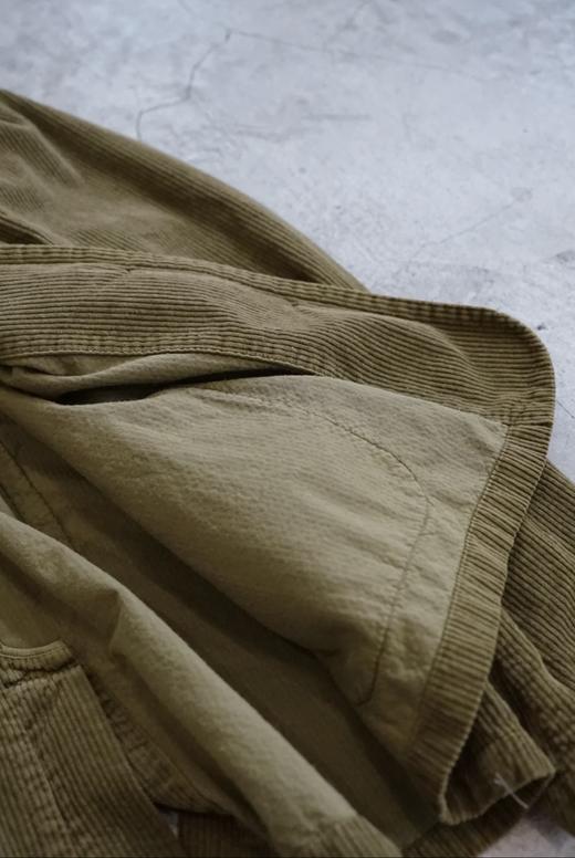 Manuelle guibal复古绿灯芯绒休闲西装 商品图9