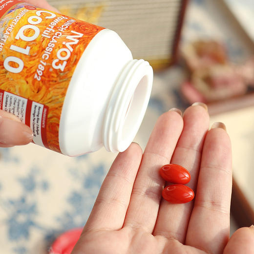 【呵护心脏  保持好“心态”】专利还原型辅酶Q10  搭配海洋磷脂  双重黄金配方  养护心血管  99%高纯度  一粒补充7大营养~ 商品图3