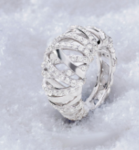 【不退不换，介意勿拍】APM Monaco 戒指  A23806OX