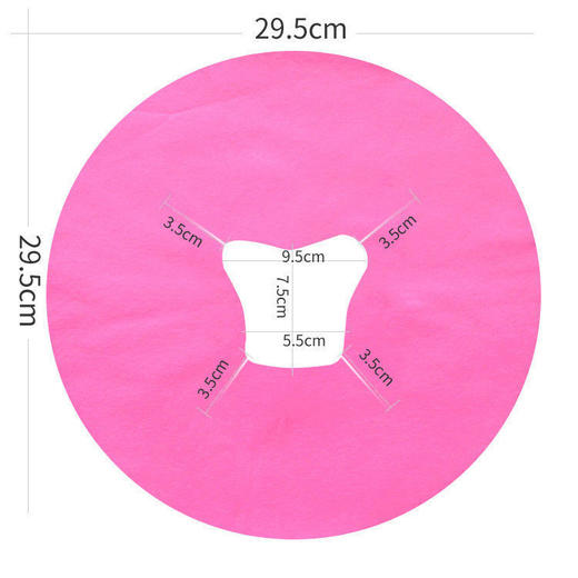 美容院床头一次性洞巾垫脸巾美容院按摩床理疗专用洞巾现货批发 商品图3