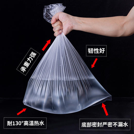 一次性泡脚袋足浴袋洗脚袋洗脚桶木桶电动泡脚桶专用洗脚袋塑料袋 商品图2