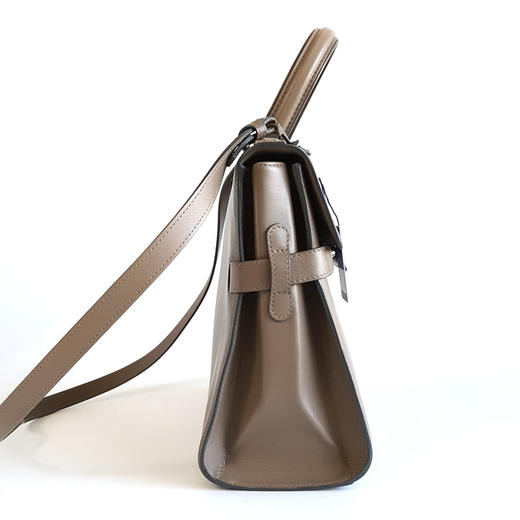 【95新】DELVAUX德尔沃Tempete大号灰色Tempete手提单肩包女士251125AK07 商品图2