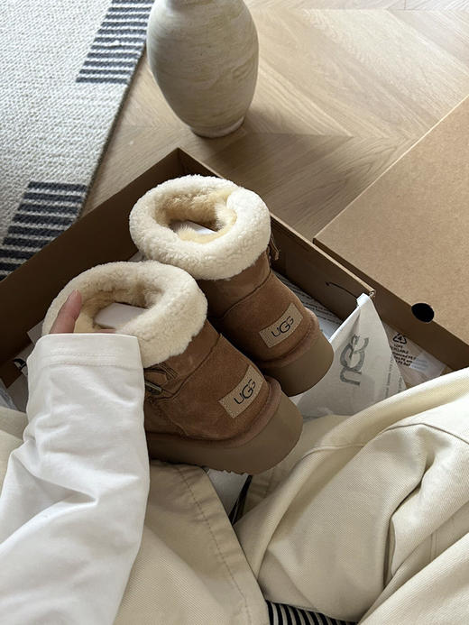 NNN5050卷毛口雪地靴 商品图12