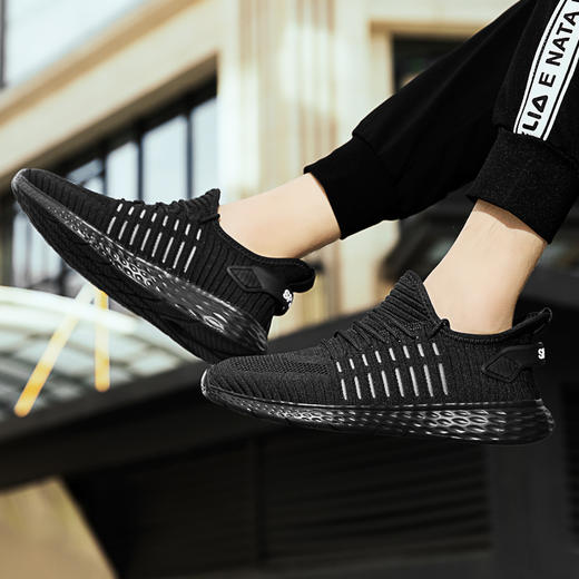 【轻盈透气  舒适耐磨】顺驰飞织超轻透气镂空男女休闲鞋 舒适脚感 高弹减震 清爽舒适透气 优选 商品图9