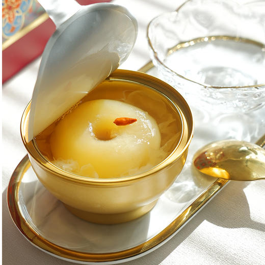 【发出后不支持拦截退货】燕太太 鎏光燕窝烤梨礼盒 1512g 商品图2