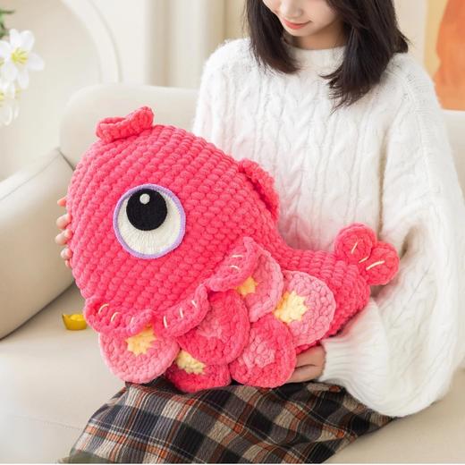 苏苏姐家年年有余抱枕手工diy编织钩针胖胖云毛线团自制抱枕材料包 商品图2