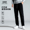 圣得西2025年冬季男士休闲裤半松紧腰修身加厚保暖舒适灯芯绒长裤 商品缩略图0