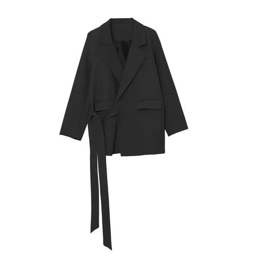 双十二福利！【诗铭洛可】W752西服外套侧系带显瘦遮肉气场外套 商品图5