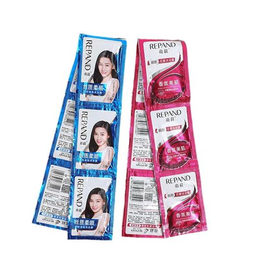 亮莊8克袋装一次性洗发水民宿酒店客房洗沐用品留香持沐浴露批发 商品图4