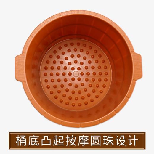 泡脚桶过小腿家用高深桶塑料足浴桶厚按摩养生泡脚盆足疗桶沐足盆 商品图3