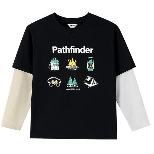 男童圆领长袖针织衫春季新款安奈儿童装EB611573 商品图6