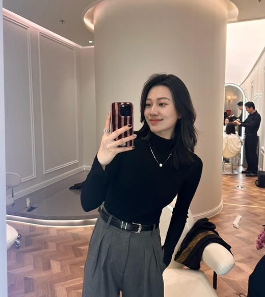 🐑口碑ICICL*E小禾家无缝一体织羊毛衫毛衣120201 商品图7