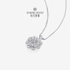 【极慕之星】【门店同款】钻石世家 18K金钻石吊坠 花好月圆系列钻石吊坠 商品缩略图3