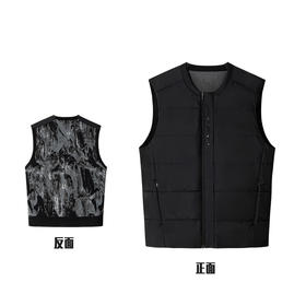 安踏冠军全天候系列 男士冬季保暖防泼水加绒厚运动马甲152510806