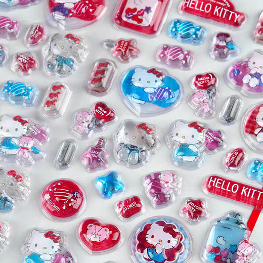 凯蒂糖果浮雕贴卡通贴纸-纪念日百货门店同款167994094 商品图4