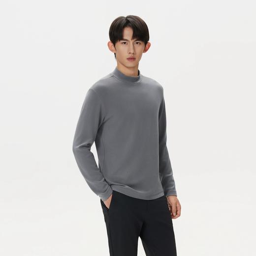 K隆 澳绒半高领刺绣长袖T恤可打底可外穿 Z-15739 商品图5