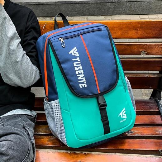 羽毛球包大容量书包时尚简约百搭双肩包轻便通勤背包双肩包运动 商品图3