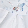 贝彤针织棉双胆被冰山企鹅/蘑菇美兔加厚款Cb2510蓝色120*150cm 商品缩略图7